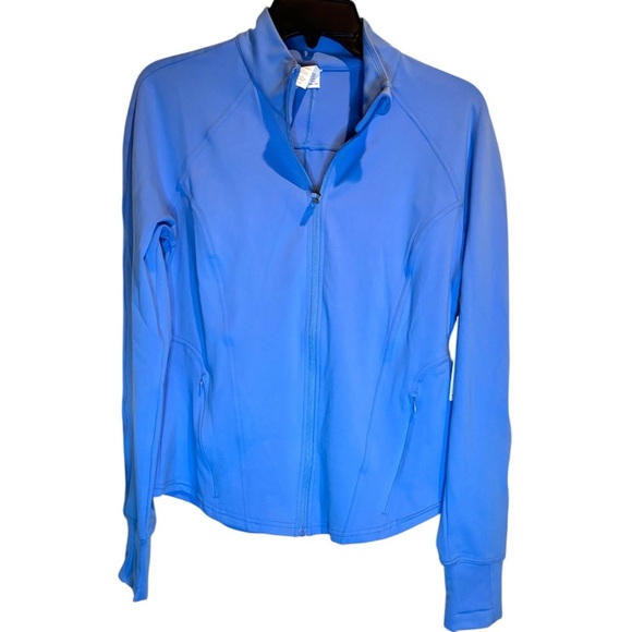 Yogalicious Lux Mellie Jacket Marina Blue Size Large - Picture 1 of 7